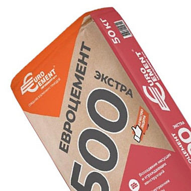 Цемент Евро М-500 50 кг.